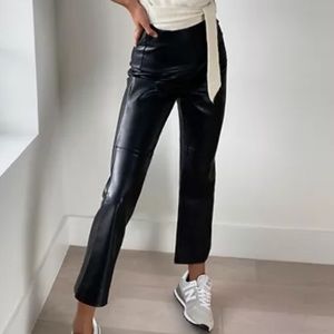 Wilfred Aritizia Porto Leather Pants